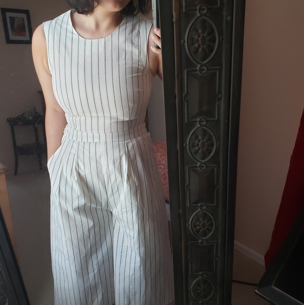 White and black Jumpsuits